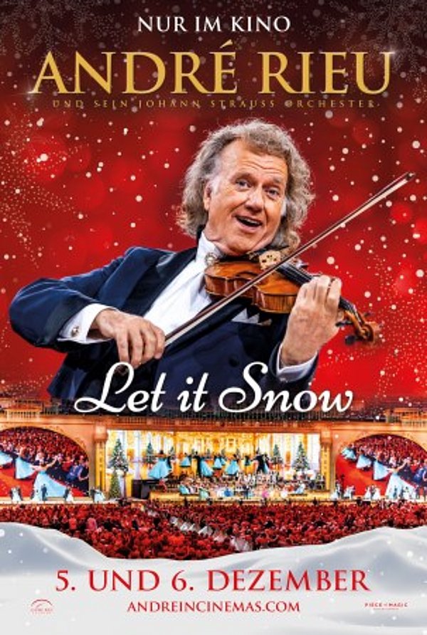 Filmplakat des Films André Rieus Weihnachtskonzert 2026: Let it Snow