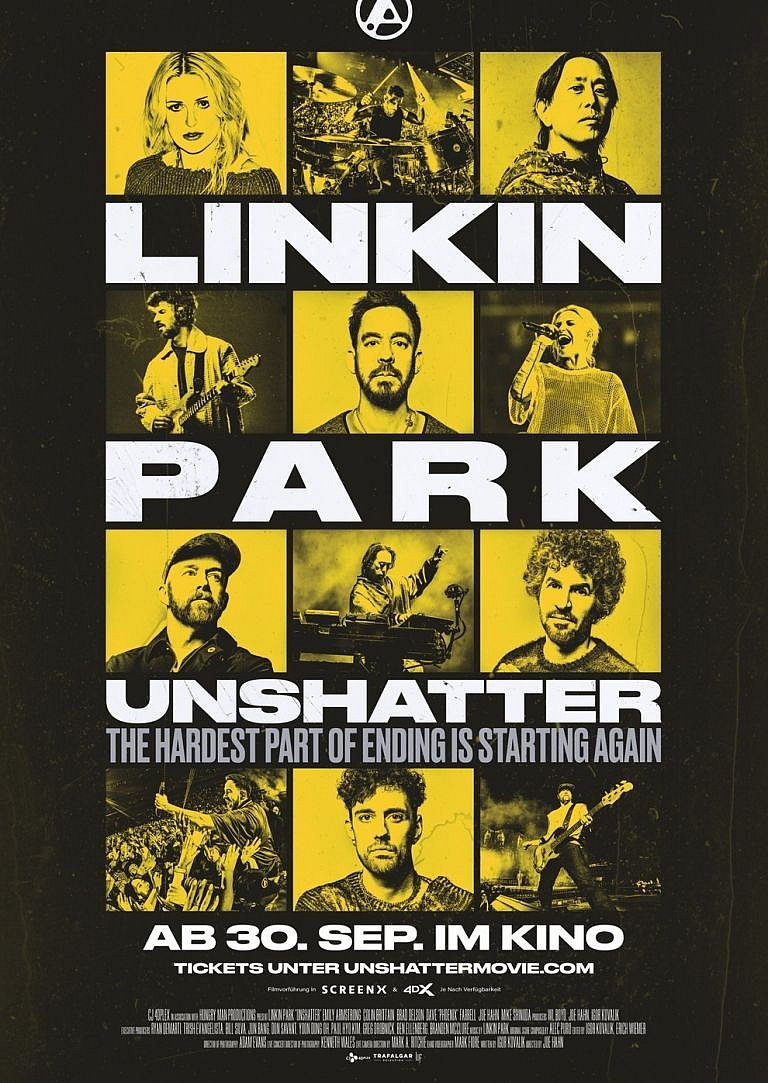 Filmplakat des Films LINKIN PARK: UNSHATTER